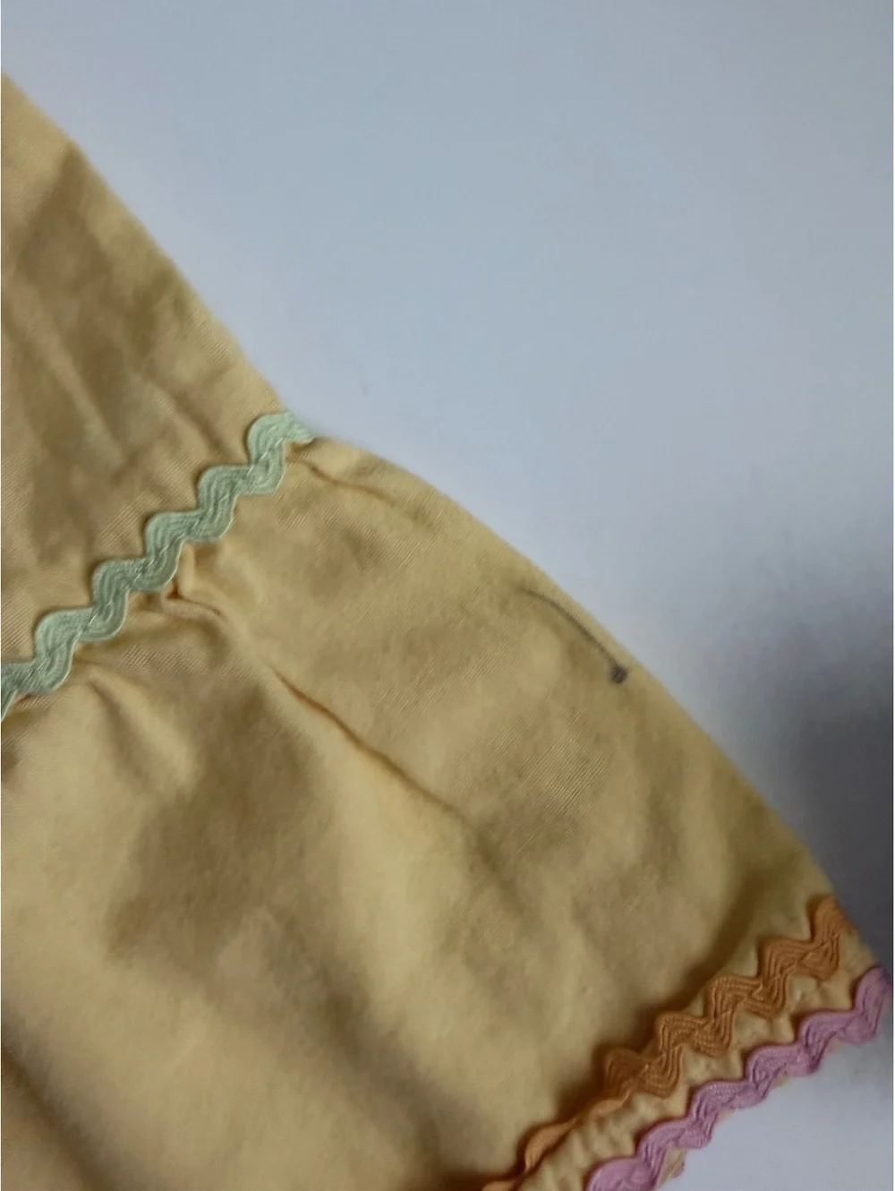 Vintage 2006 Gymboree Toddler Girls Size 3T Yellow Sunflower Fields Tiered Skirt